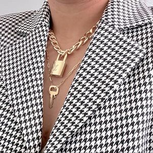 Authentic Louis Vuitton Lock and Key Necklace